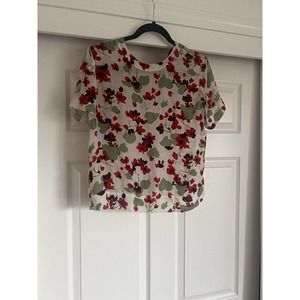 rag & bone Gigi Silk Blend T-shirt - Sz Small